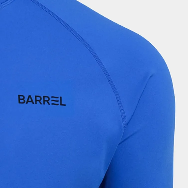 Barrel Men Essential Relax ZipUp Rashguard-BLUE
