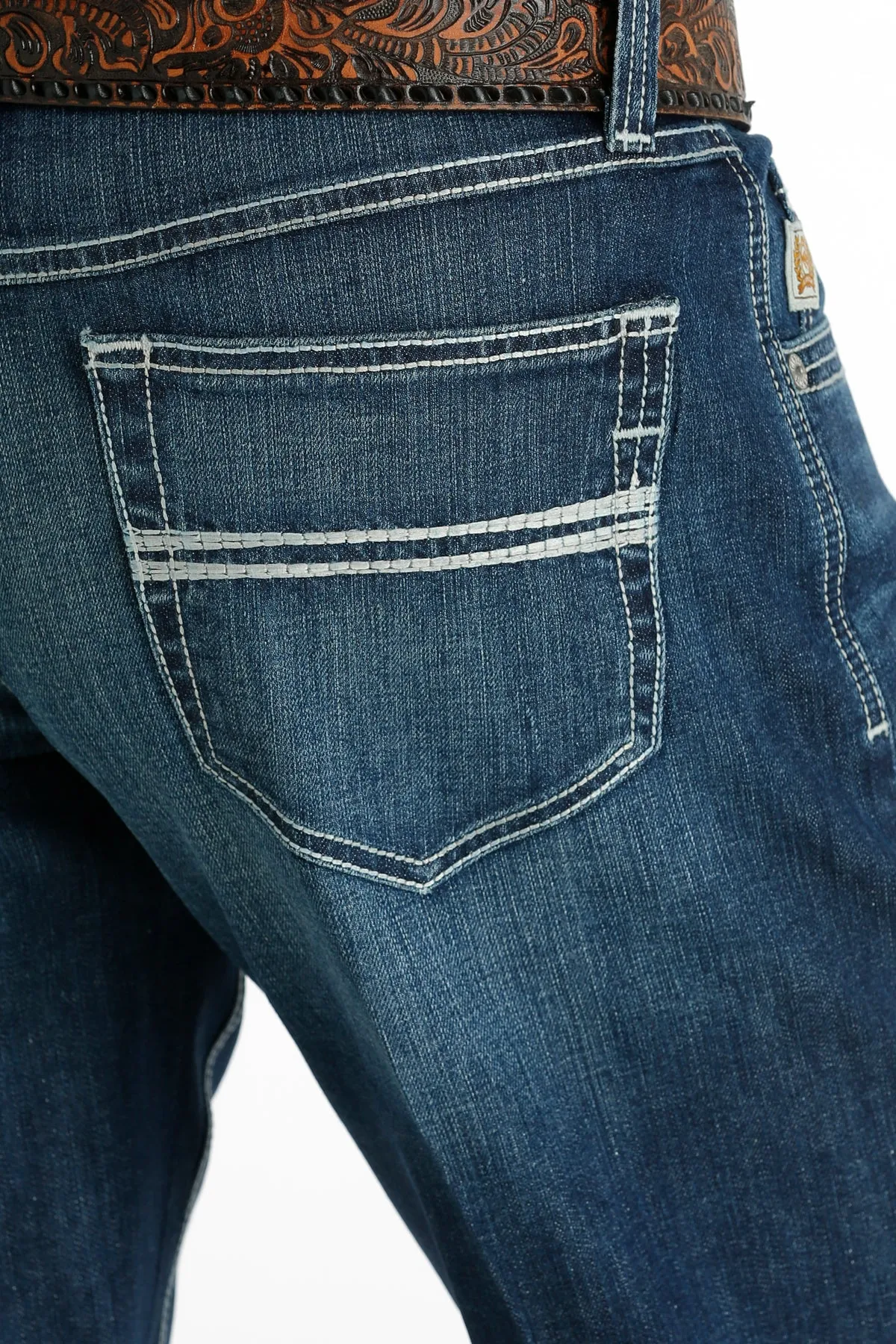 Cinch Carter 2.0 Dark Stonewash Performance Denim Jeans for Men
