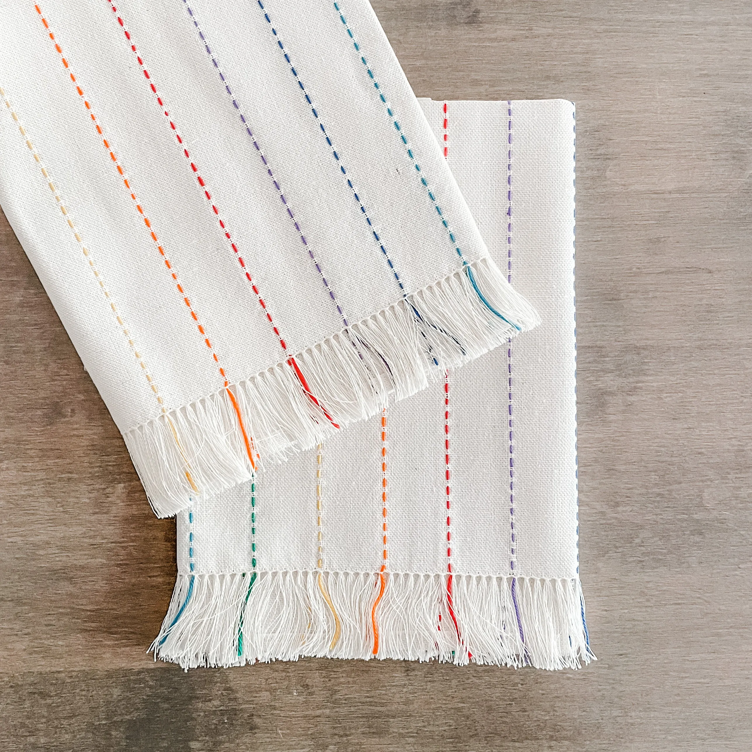 Hand-Stitched Napkin Set (2)