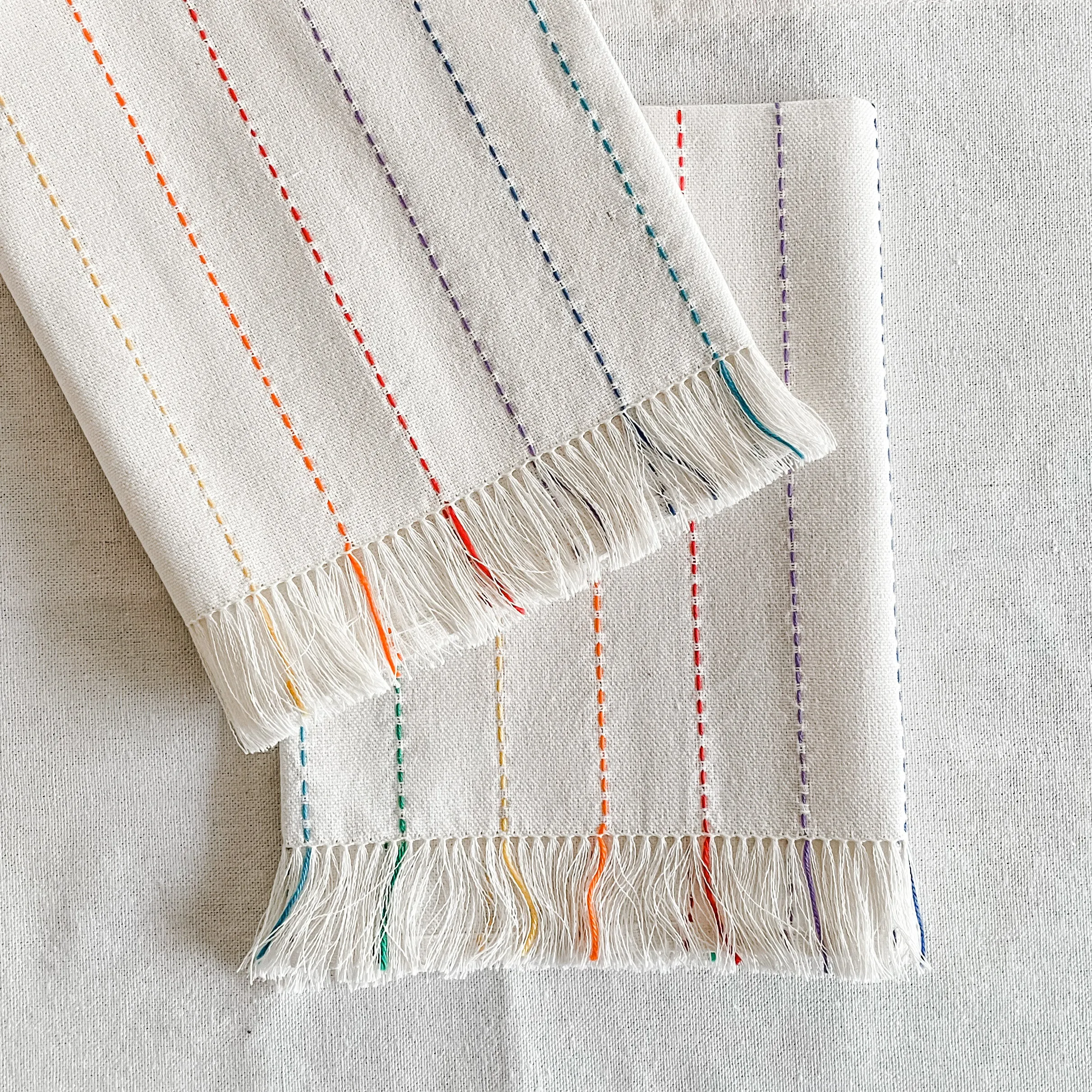 Hand-Stitched Napkin Set (2)