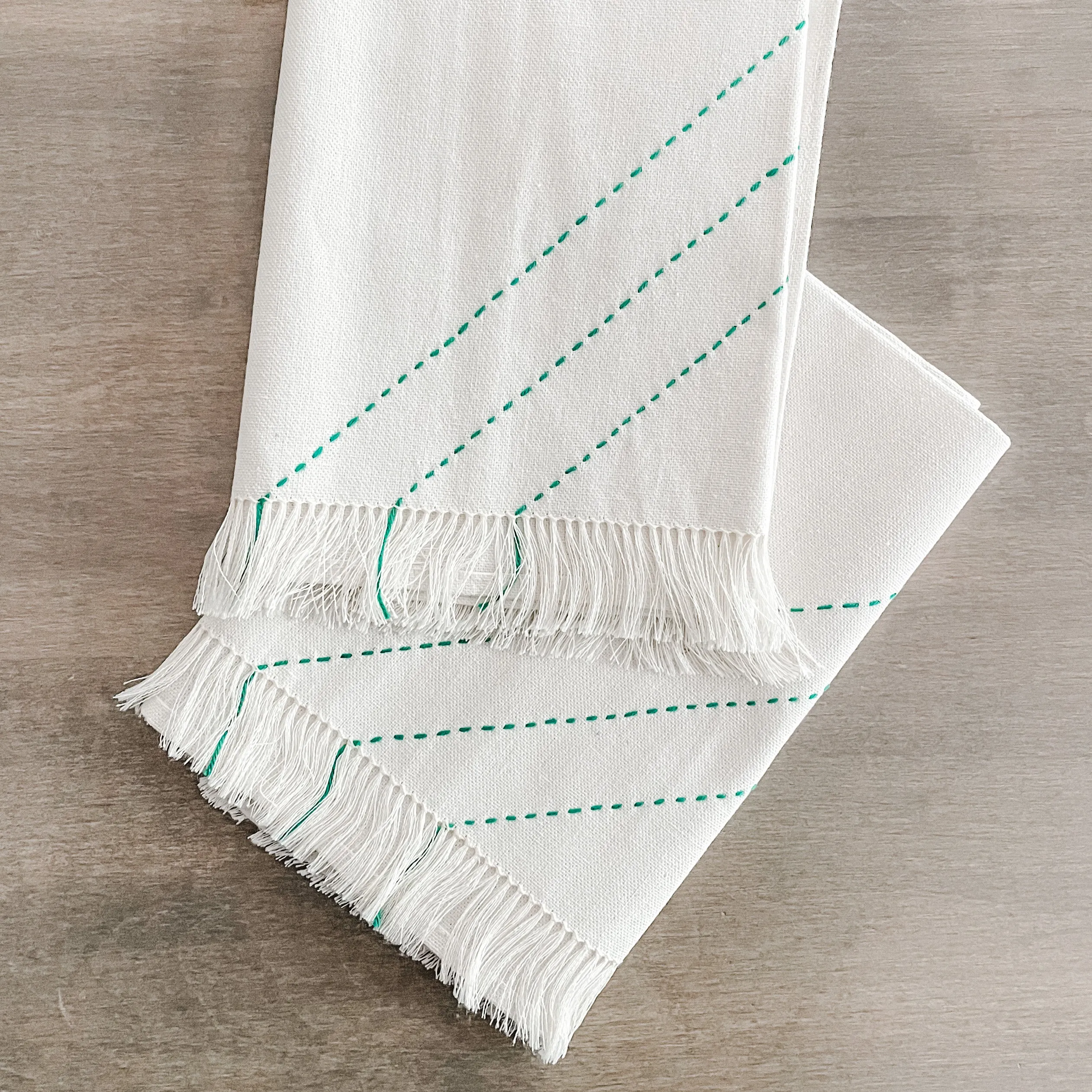 Hand-Stitched Napkin Set (2)