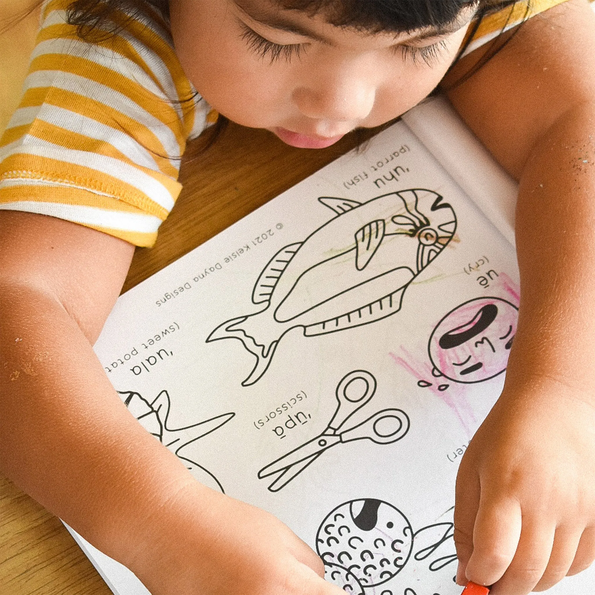 Keiki Coloring & Activity Book