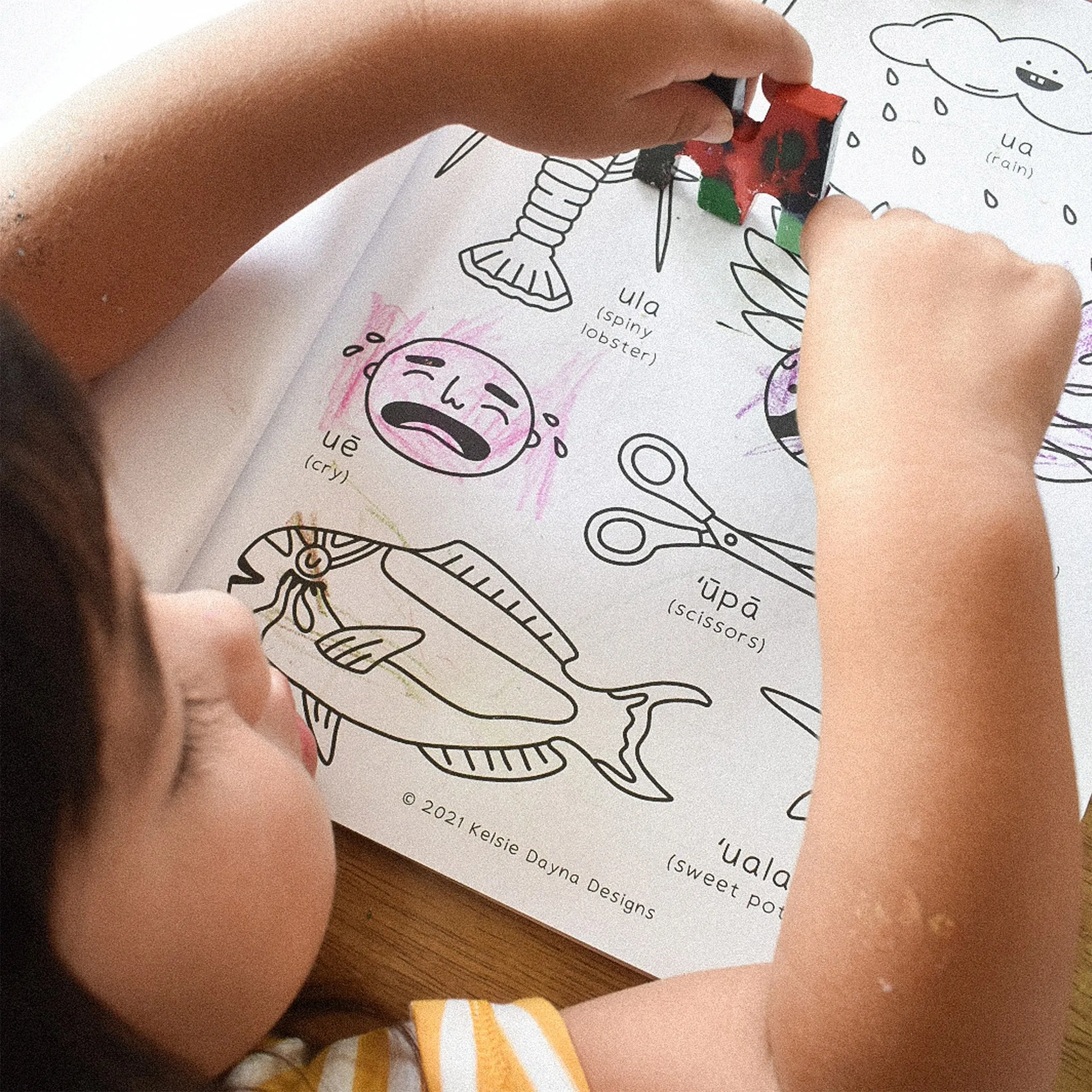 Keiki Coloring & Activity Book