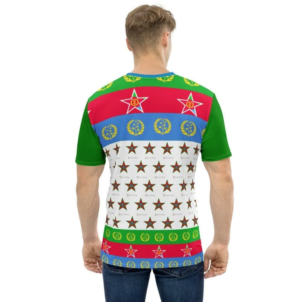 Men's t-shirt eritrean flag style natna shop Men t shirts