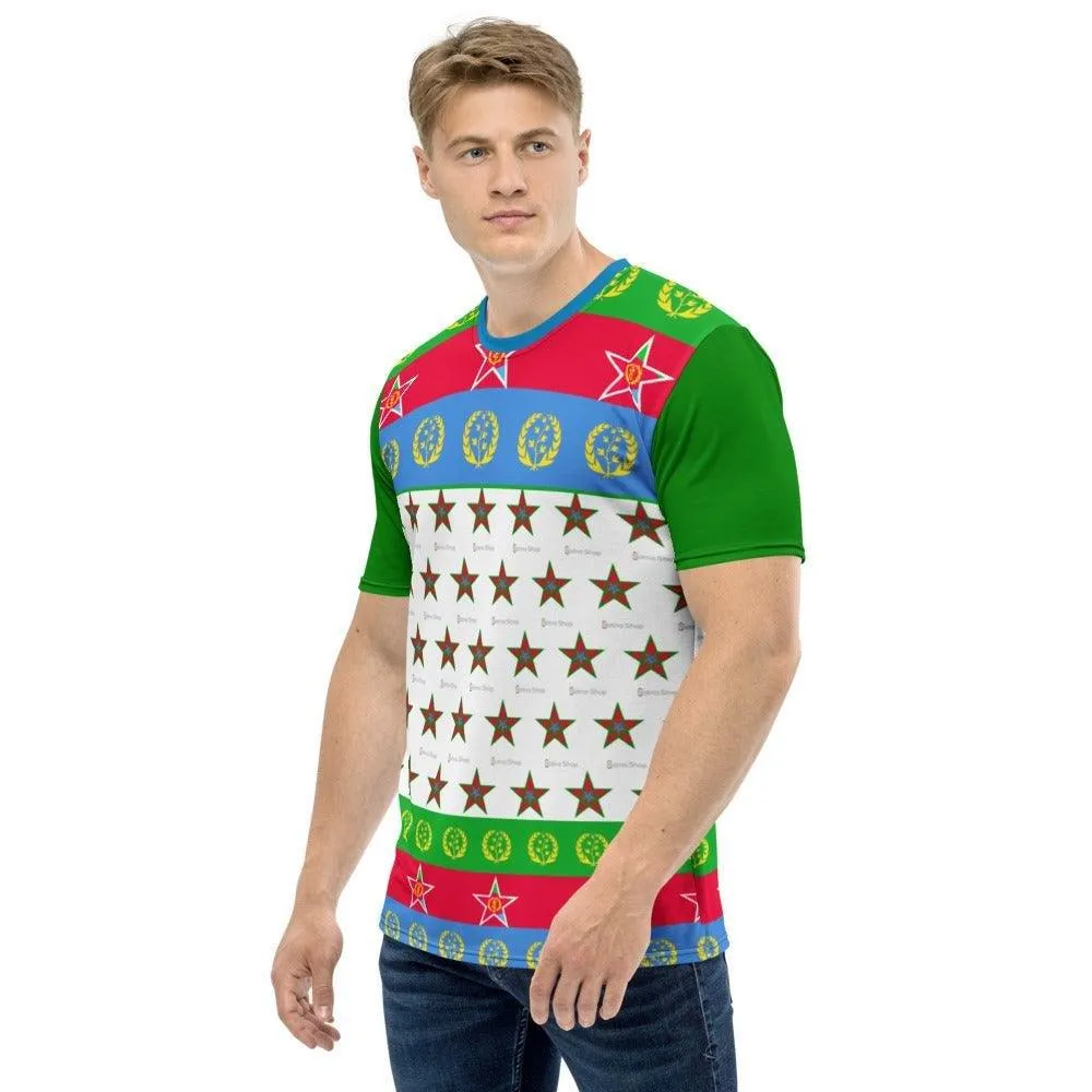 Men's t-shirt eritrean flag style natna shop Men t shirts