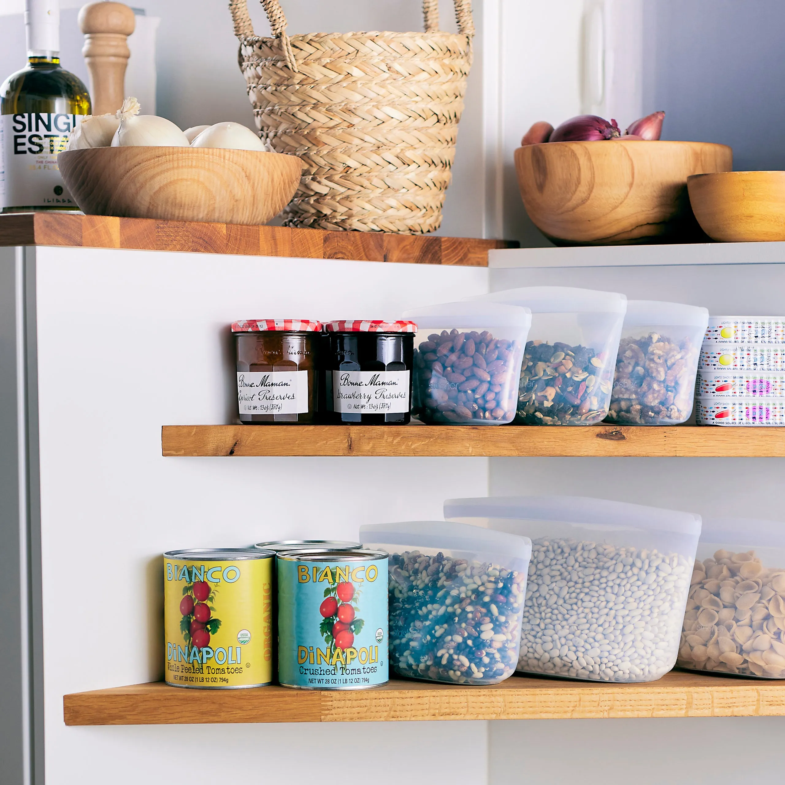Reusable Silicone Storage Bowls